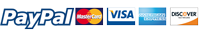 Pagamenti sicuri PayPal e carta di credito